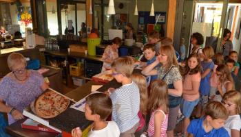 Pizza für die Kinder